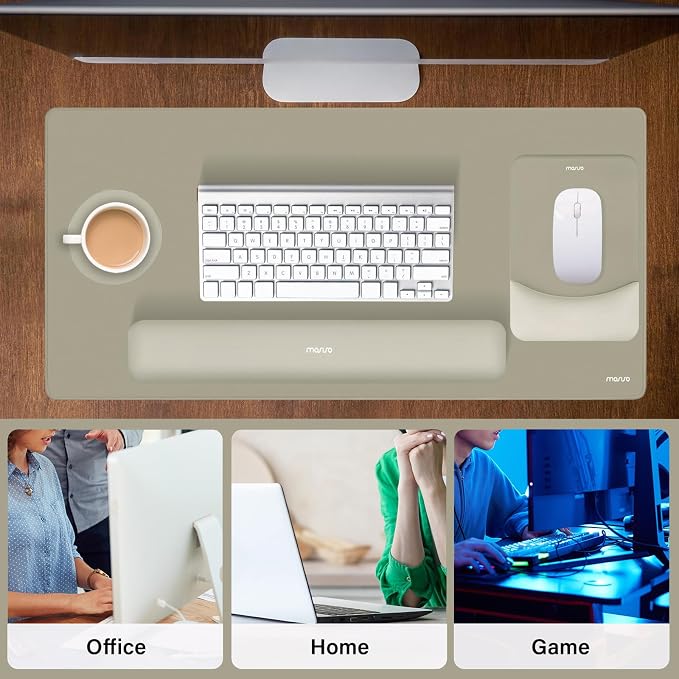MOSISO Keyboard Mouse Pad Set, Large Gaming Mouse Pad&Rectangular Keyboard - Image 7