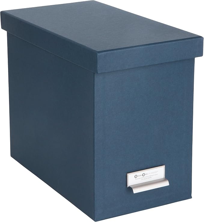 Bigso John Fiberboard Label Frame Desktop File Storage Box by Bigso
