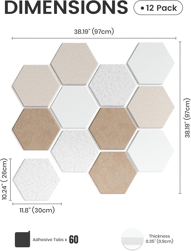 Fluxynara Hexagon Cork Board Alternative - Image 2