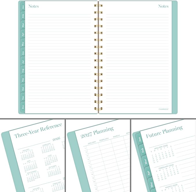 Mead Cambridge 2027 Planner, Weekly & Monthly, 5.5" x 8.5" - Image 9