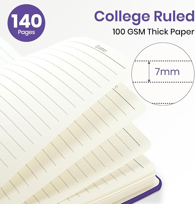 ZOTIA Lined Spiral Journal Notebook - Image 2