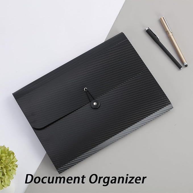 A4 Paper Document Organizer Expanding File Folder - Image 2