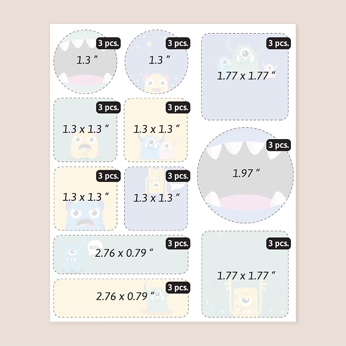 Large Name Labels for Kids - Image 5