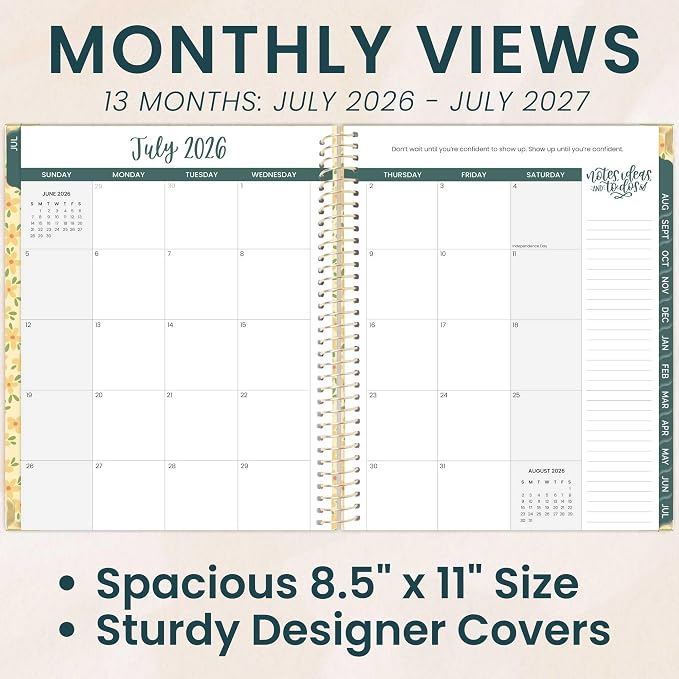 bloom daily planners HARDCOVER Planner 2026-2027 Academic Year - Image 3