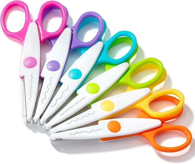 Mr. Pen- Craft Scissors Decorative Edge, 6 Pack, Scrapbooking by MrPen