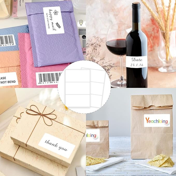 2×4 Inch Removable Blank Freezer Labels, Water/Oil/Tear Resistant/Ink Won't - Image 4