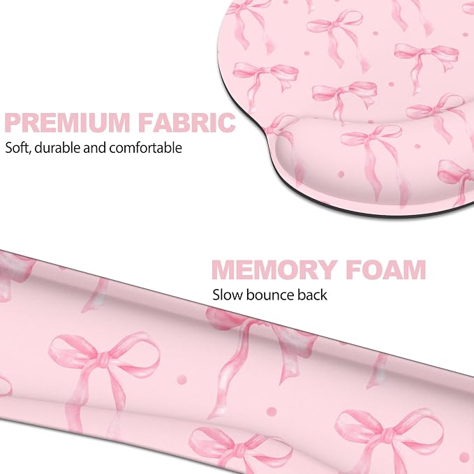 Ergonomic Mouse Pad with Wrist Rest and Keyboard Wrist Rest, Mousepad and Wrist - Image 5