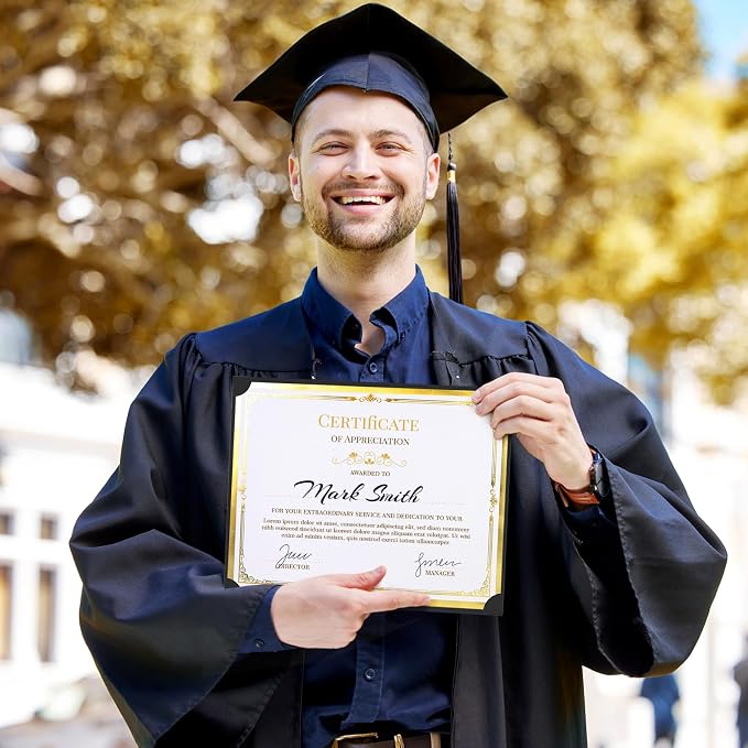 Award Single Sided Certificate Holders, Employee Appreciation, Certifications - Image 7