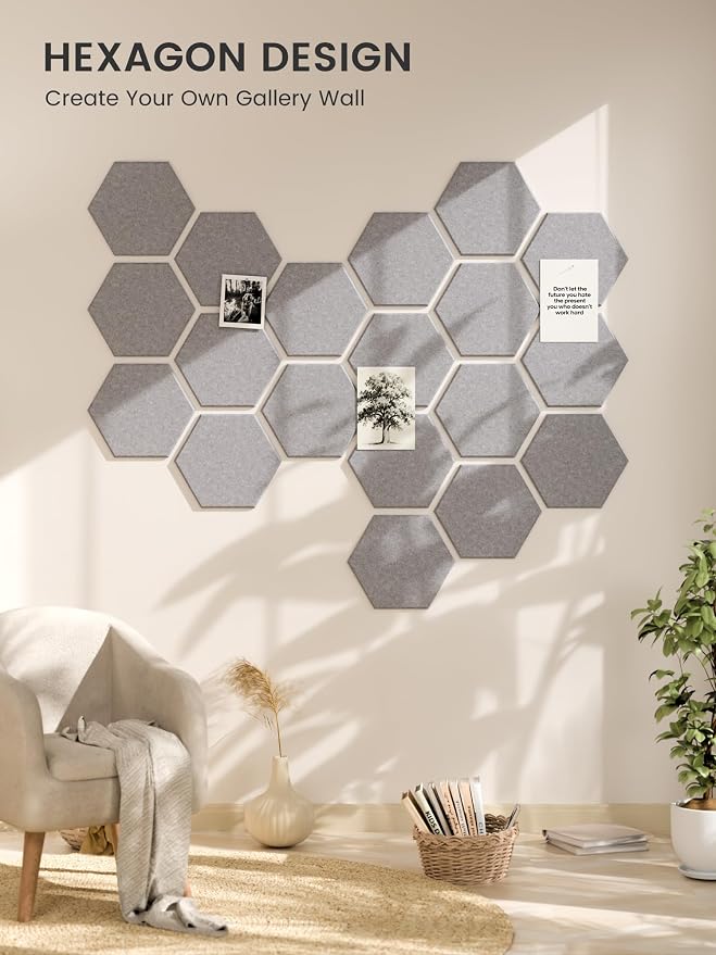 Fluxynara Hexagon Cork Board Alternative - Image 6