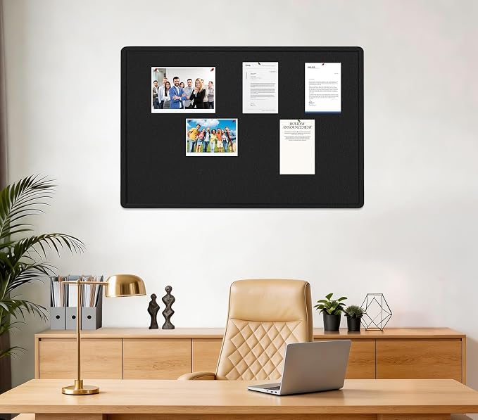 Bulletin Board, 23.5 X 17.5 inches Cork Board - Image 2