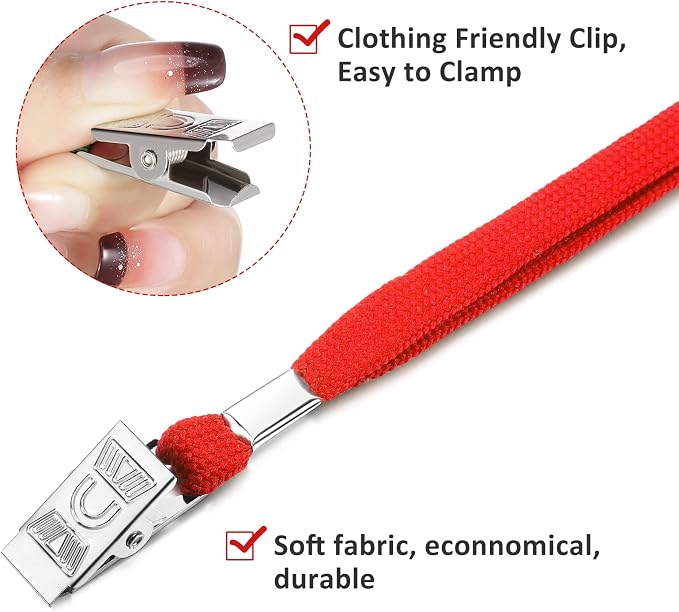 Marspark 200 Pcs ID Badge Holder - Image 7