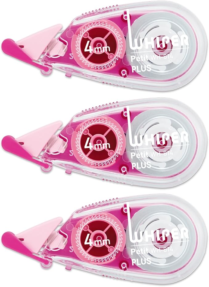 Plus WH-814-3P Correction Tape, 0.2 inches by Plus