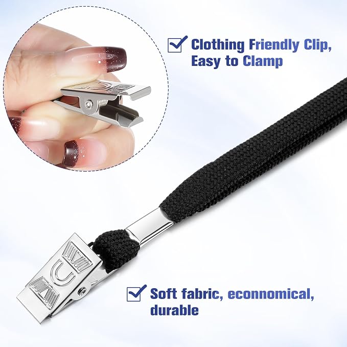 Marspark 200 Pcs ID Badge Holder - Image 7