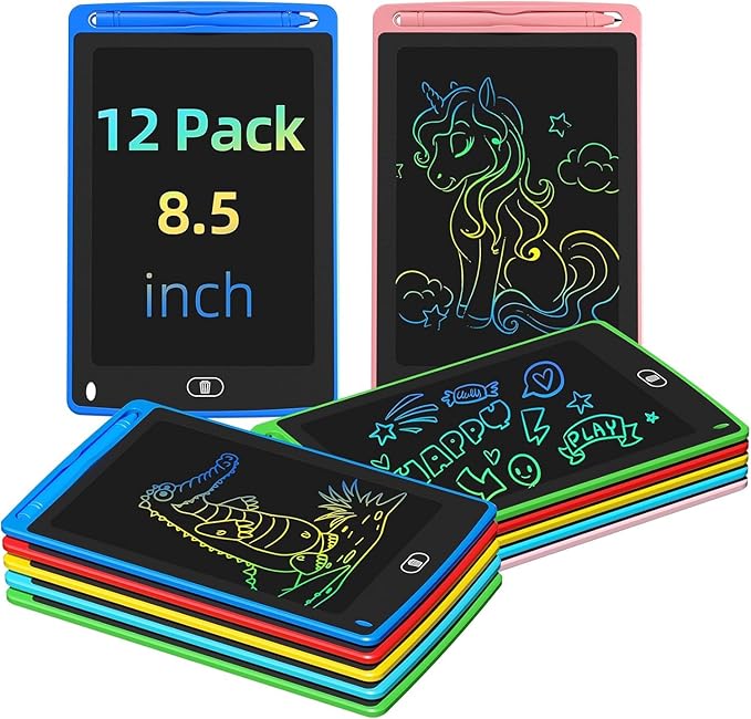 Party Favor 12 Pack LCD Writing Tablet by TQU