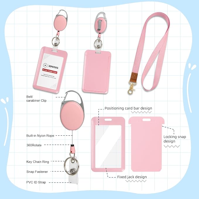 Badge Holder and Retractable Reel - Image 3
