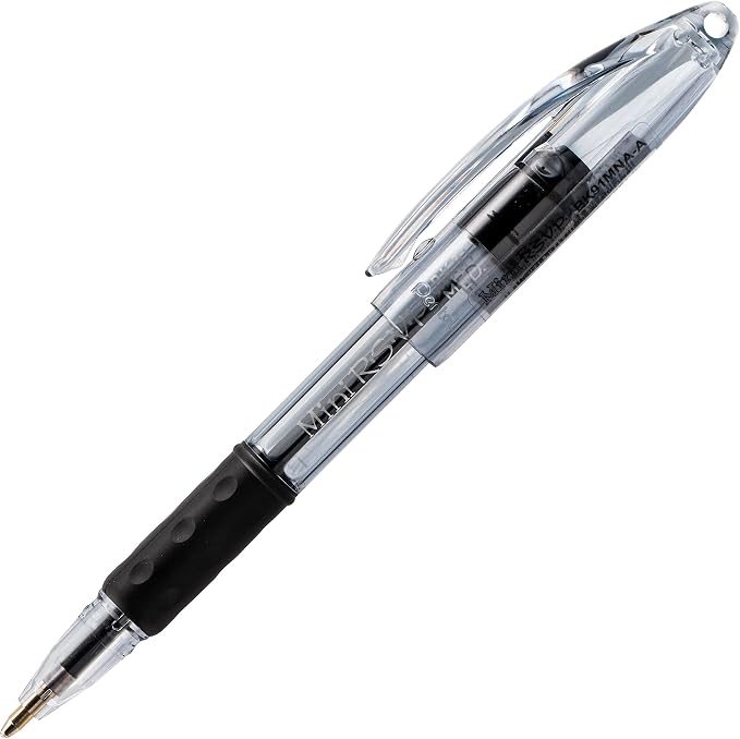 Pentel RSVP Mini Ballpoint Pen, Medium Line, Box of 12 - Image 2