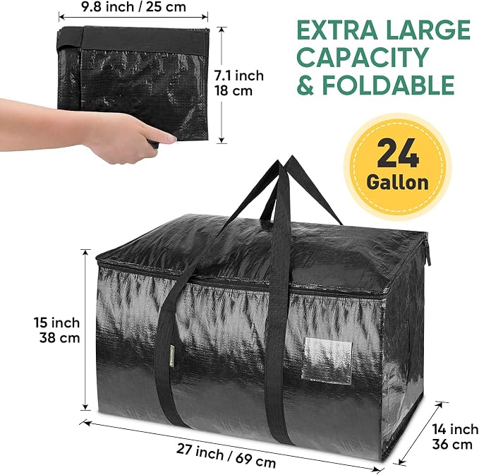 BALEINE 8-Pack Oversized Moving Bags - Image 2