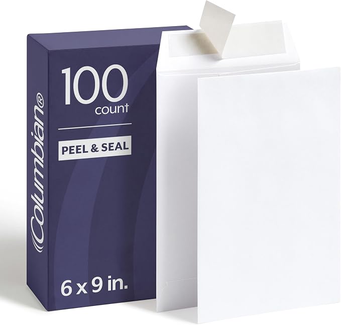 Columbian 6 x 9 Catalog Envelopes, 100 Pack, Catalog-Style by TOPSProducts