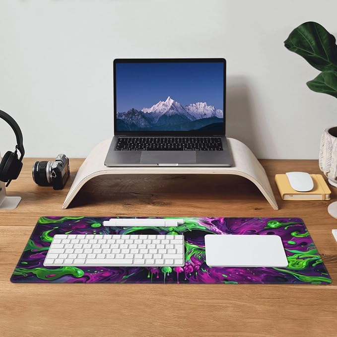 Gaming Mouse Pad Desk Pad, Extended Big Mouse Pad, 31.5x11.8 Inch Long Computer - Image 9