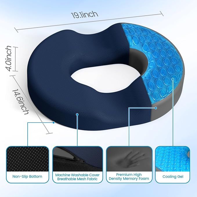 Donut Pillow Seat Cushion - Image 2
