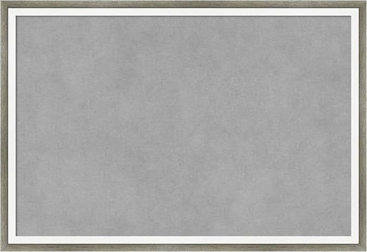 Amanti Art Silver Framed Magnetic Board 13x19 Small Vision Board by AmantiArt
