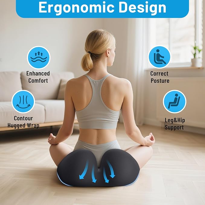 CushZone Memory Foam Seat Cushion - Image 6