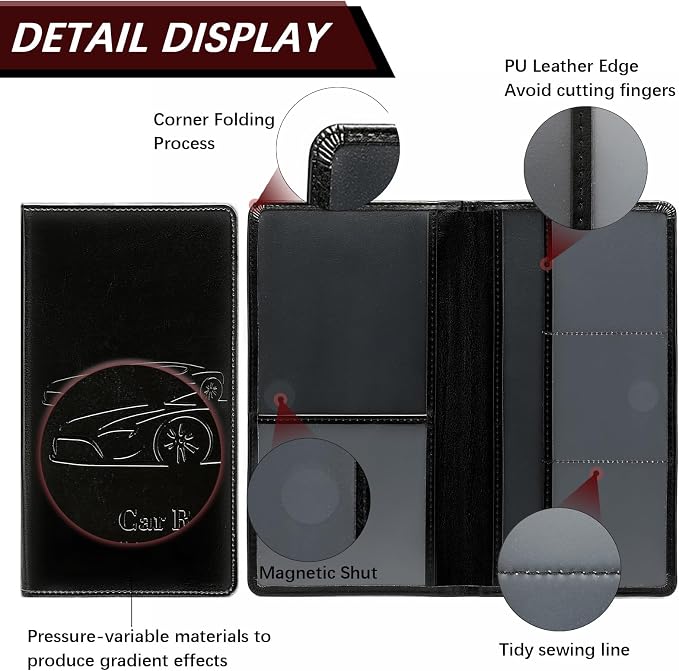 Car Registration and Insurance Card Holder - Image 4