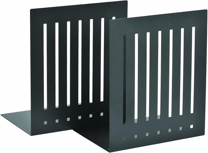 STEELMASTER by BankSupplies 10-Inch Heavy Duty Bookends | Scratch Resistant by MMFIndustries
