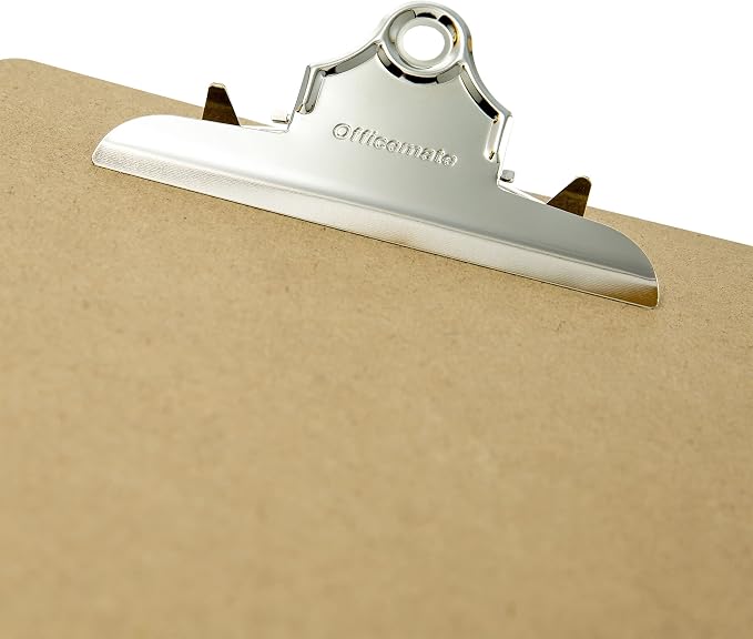 Officemate Recycled Wood Clipboards, Letter Size, Durable Hardboard Writing - Image 3