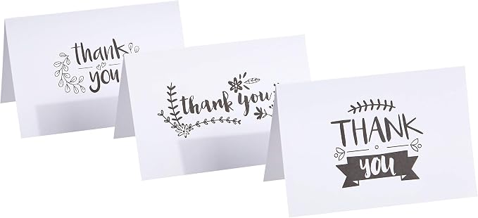 Amazon Basics Thank You Cards and Envelopes - Image 2