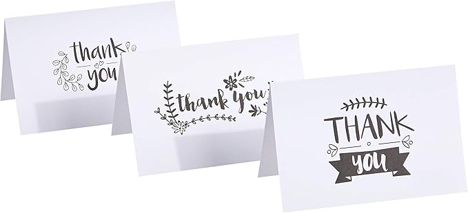 Amazon Basics Thank You Cards and Envelopes - Image 2