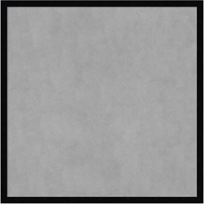 Amanti Art Black Framed Magnetic Board 25x25 Medium Vision Board by AmantiArt