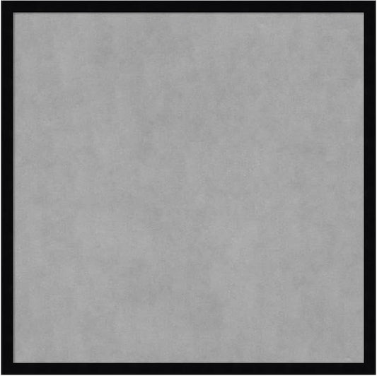 Amanti Art Black Framed Magnetic Board 25x25 Medium Vision Board by AmantiArt