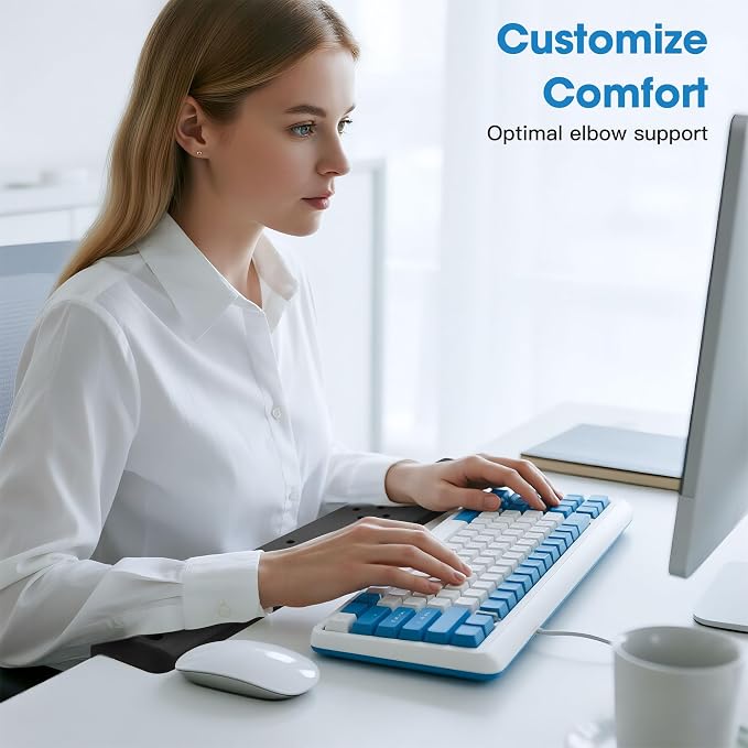 MEKASS L-Shaped Desk Long Elbow Pad - Image 8