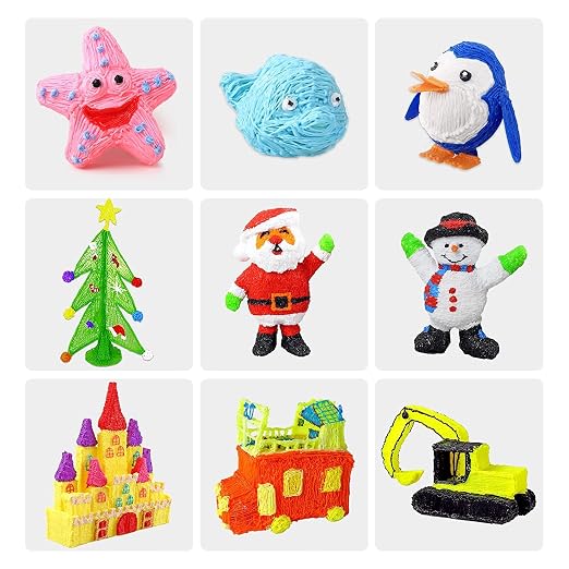 3D Pen Filament Refills 30 Colors, Bonus 250 Stencils eBooks - Image 6