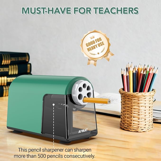 AFMAT Electric Pencil Sharpener - Image 7
