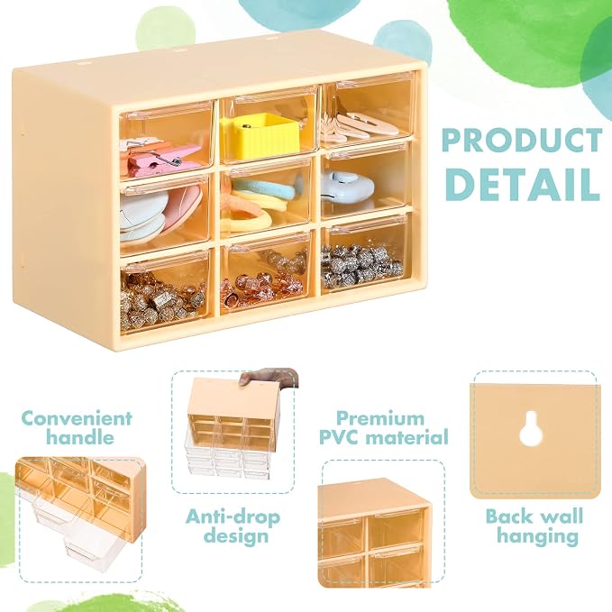 Amyhill 6 Pcs Mini Drawer Organizer Small Organizer - Image 3
