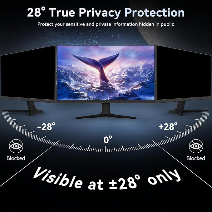 24 Inch Computer Privacy Screen Filter - Image 3