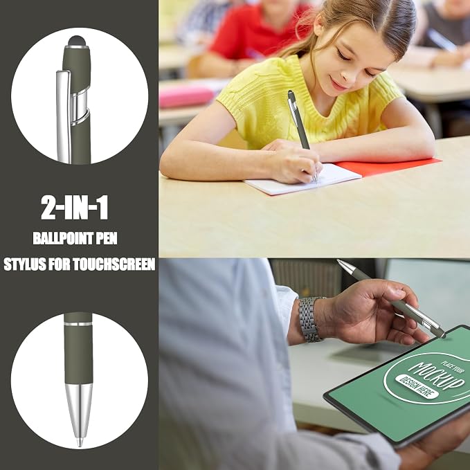 6 Pcs Blue Ink Ballpoint Pen - Image 4