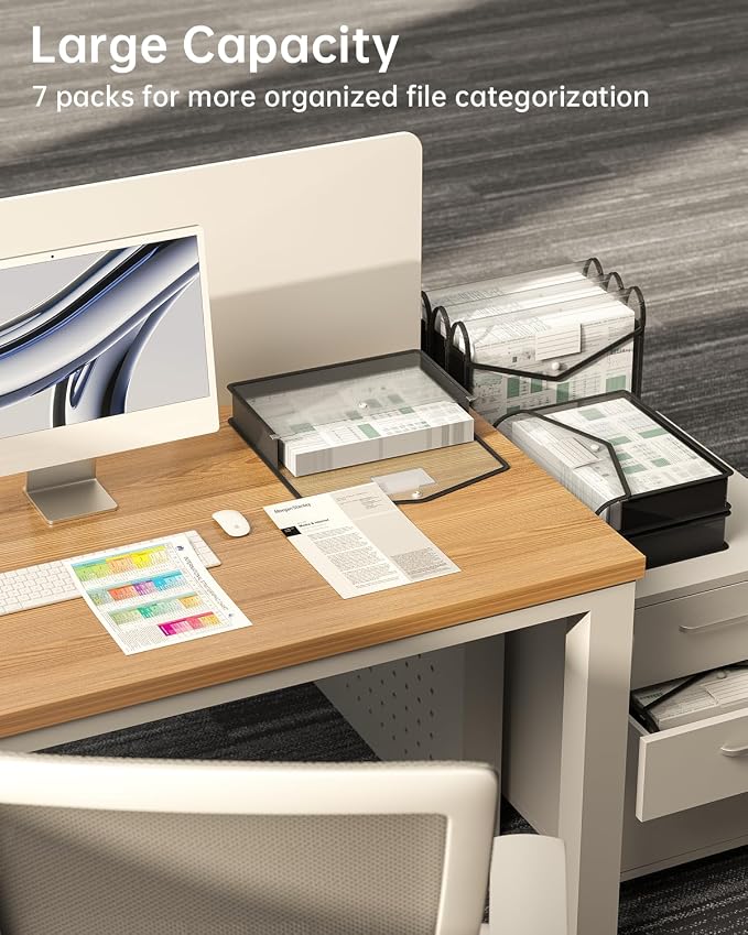 Plastic Expanding File Folder, Transparent envelopes - Image 6