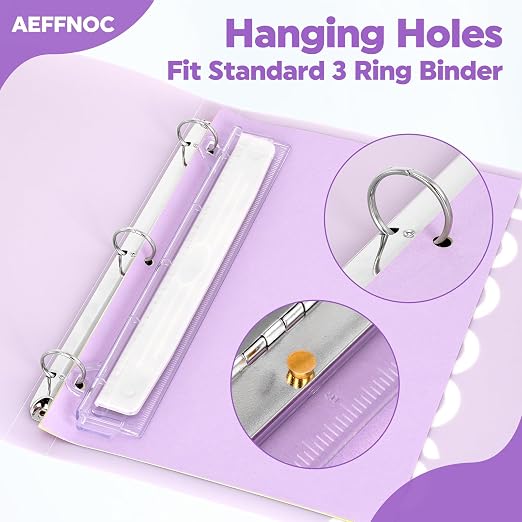 AEFFNOC 3 Hole Punch, Portable 3 Hole Puncher - Image 5