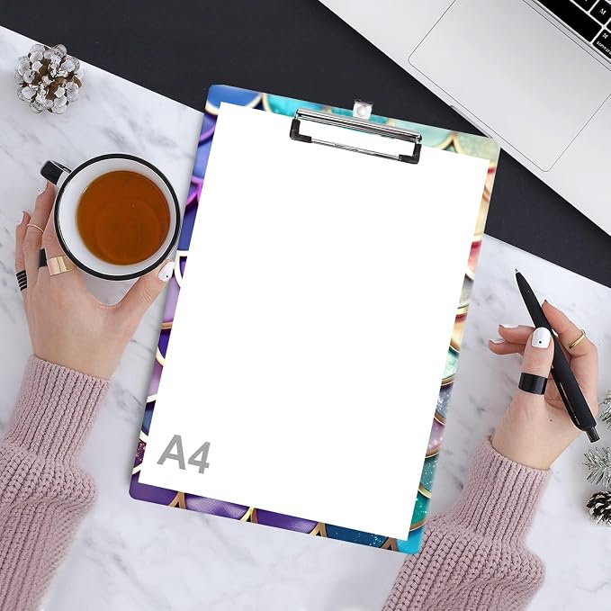 Fashion Clipboard, A4 Letter Size Wooden Decorative Clipboards - Image 7