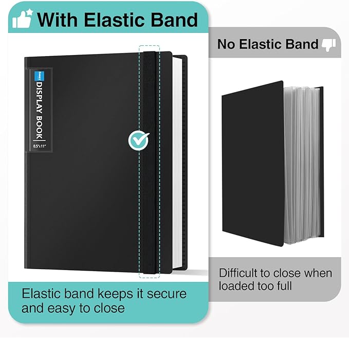 Sooez 2 Pack 72 Pocket Binder - Image 2