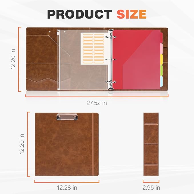 Eyrozill Professional Leather Portfolio - Image 6