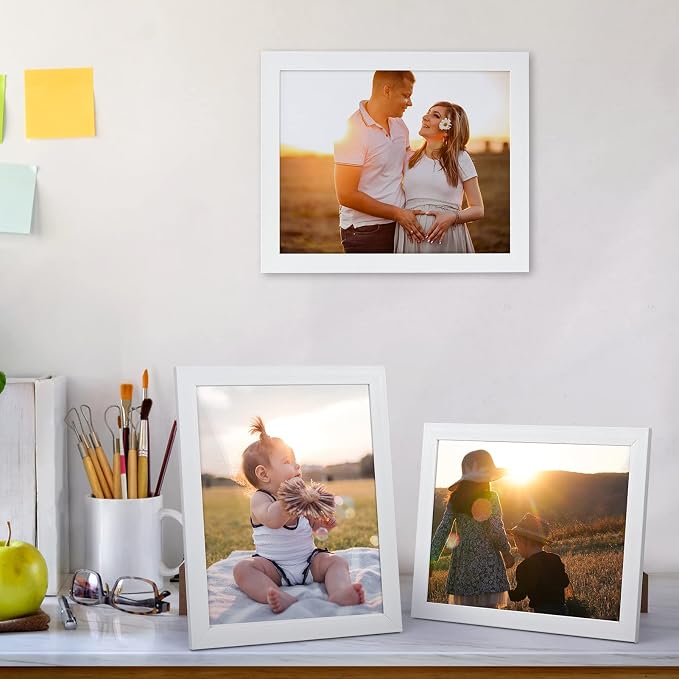 Giftgarden White 8x10 Picture Frame Pack of 12 - Image 4