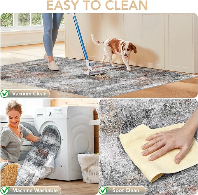 Office Chair Mat for Hardwood Floor&Tile Floor, Under Desk Rug for Rolling - Image 6