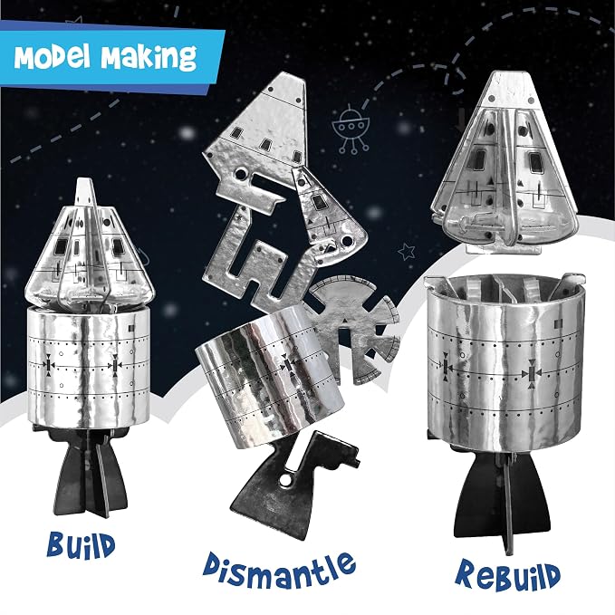 Imagimake Mapology Man's Journey to Moon | NASA Mission Apollo 11 | Rocket & - Image 4