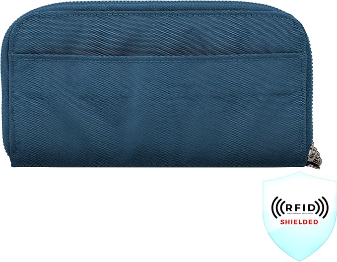 Travelon RFID Blocking Double Zip Wallet - Image 5