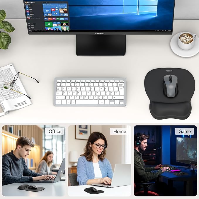 TECKNET 2 Pack Gel Mouse Pad - Image 7
