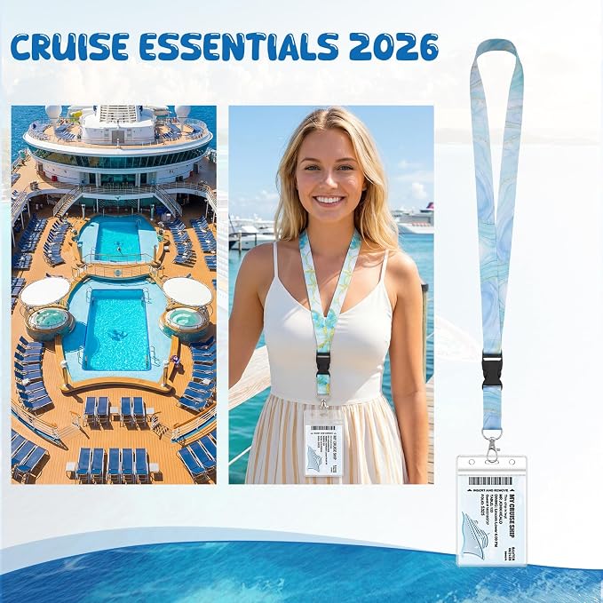 6 Pack Lanyards for Cruise Ship Cards - Image 5